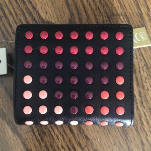 Fossil mini wallet bright multi - 4 x 3 1/2